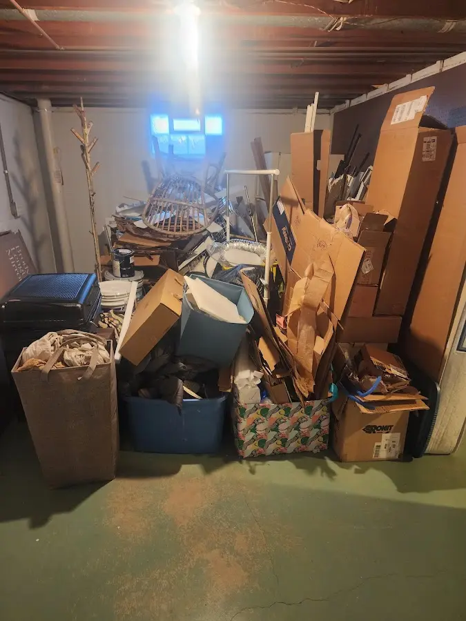 Roll-off dumpster container at job site for Roll Off Dumpster Rental in Tolleson